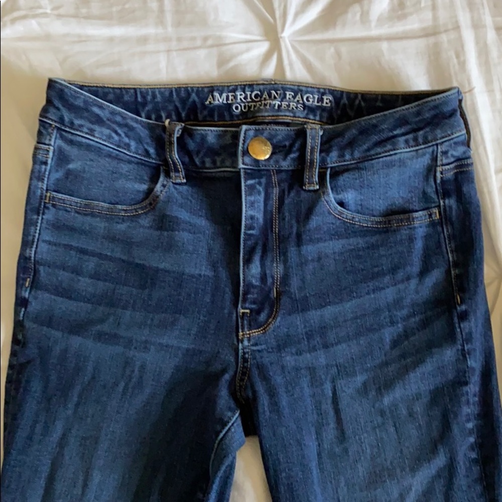 High rise jegging